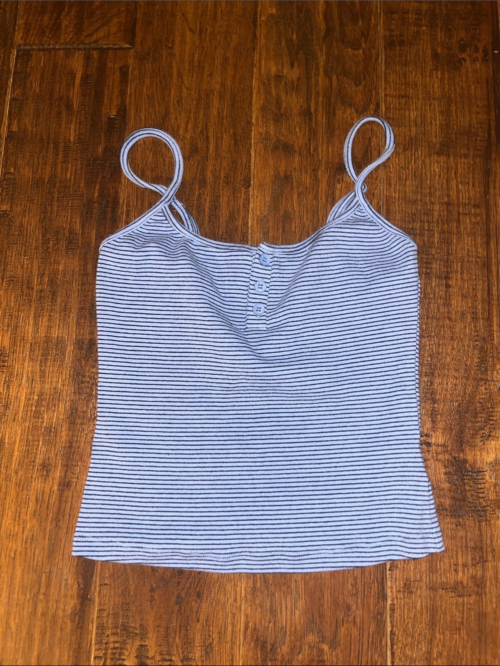 Edikted Striped Spaghetti Strap Tank